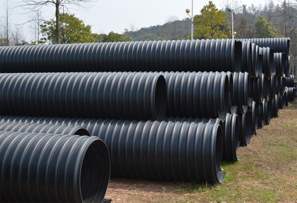 济南HDPE钢带增强管厂家直销