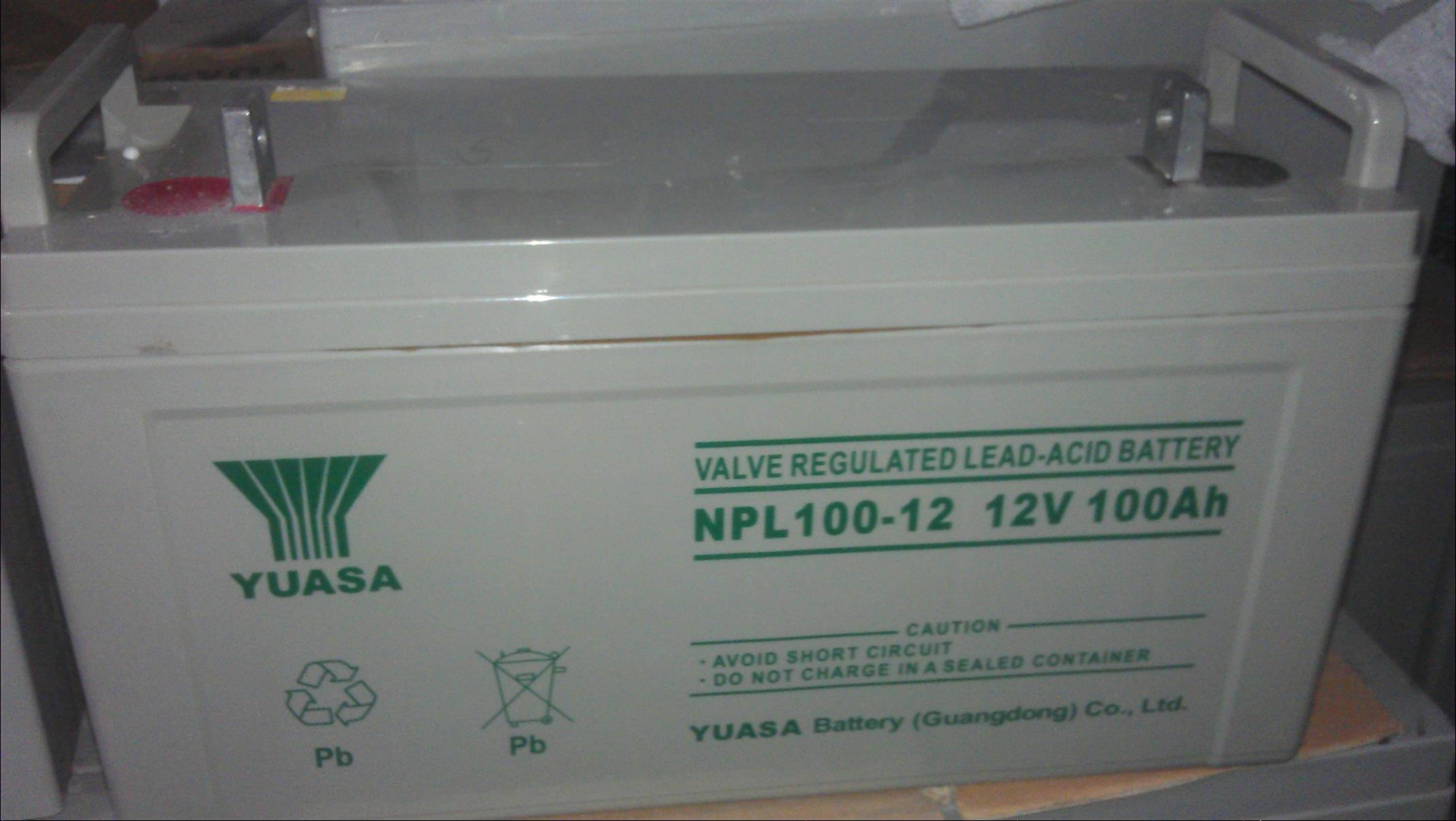 汤浅蓄电池12V100AH 提供安全稳定的电源