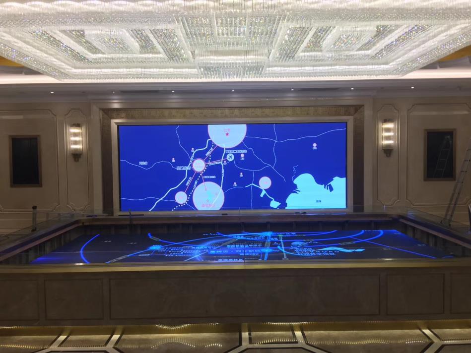 北京室内彩色显示屏定制、户外彩色led电子屏、走字