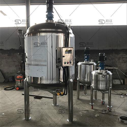邳州市瓷砖胶双层电加热搅拌桶胶水生产设备 欢迎来电洽谈