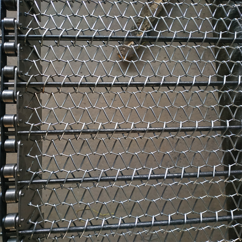 专业生产耐腐蚀网带 乙型网带粮食输送网带304不锈钢长城网带