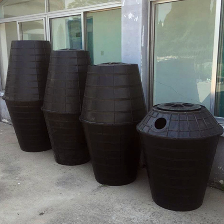辰安 塑料化粪池 河南旱厕改造配件 双瓮式化粪池生产商