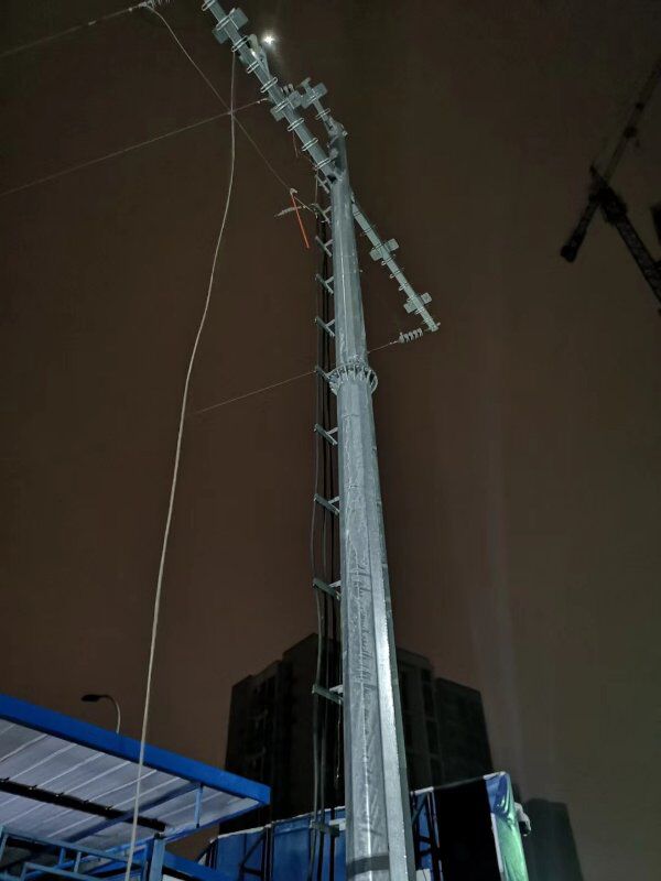 曲靖10kv-35kv 电力钢管塔厂家