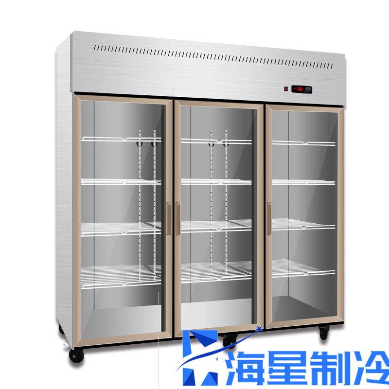 鹤壁新乡卖冷藏展示柜 单双四门冷藏柜厂家