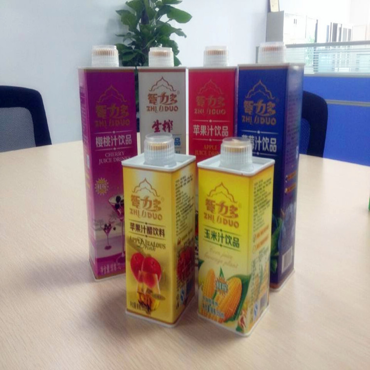 牛奶饮料全自动屋顶盒灌装机生产厂家北亚