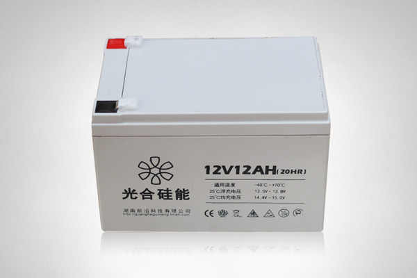 光合硅能蓄电池12v12ah 12v15ah太阳能
