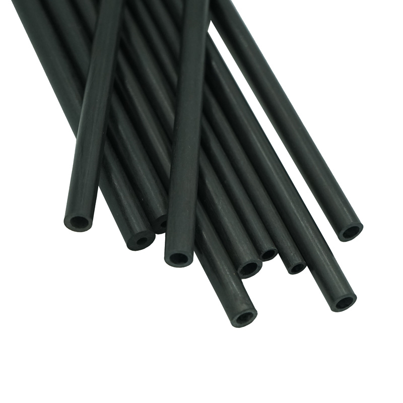 高强度碳纤维管 碳素管 碳杆 斜纹圆管