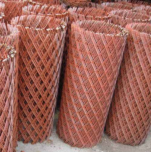 安平莱邦加工定做重型钢板网 建筑用网菱形孔建筑钢板网