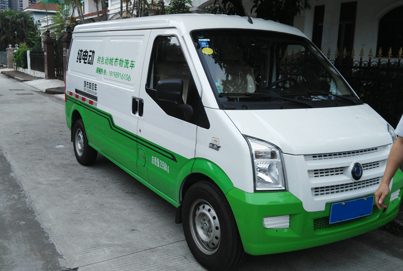 广州租电动汽车，纯电动面包车物流车出租