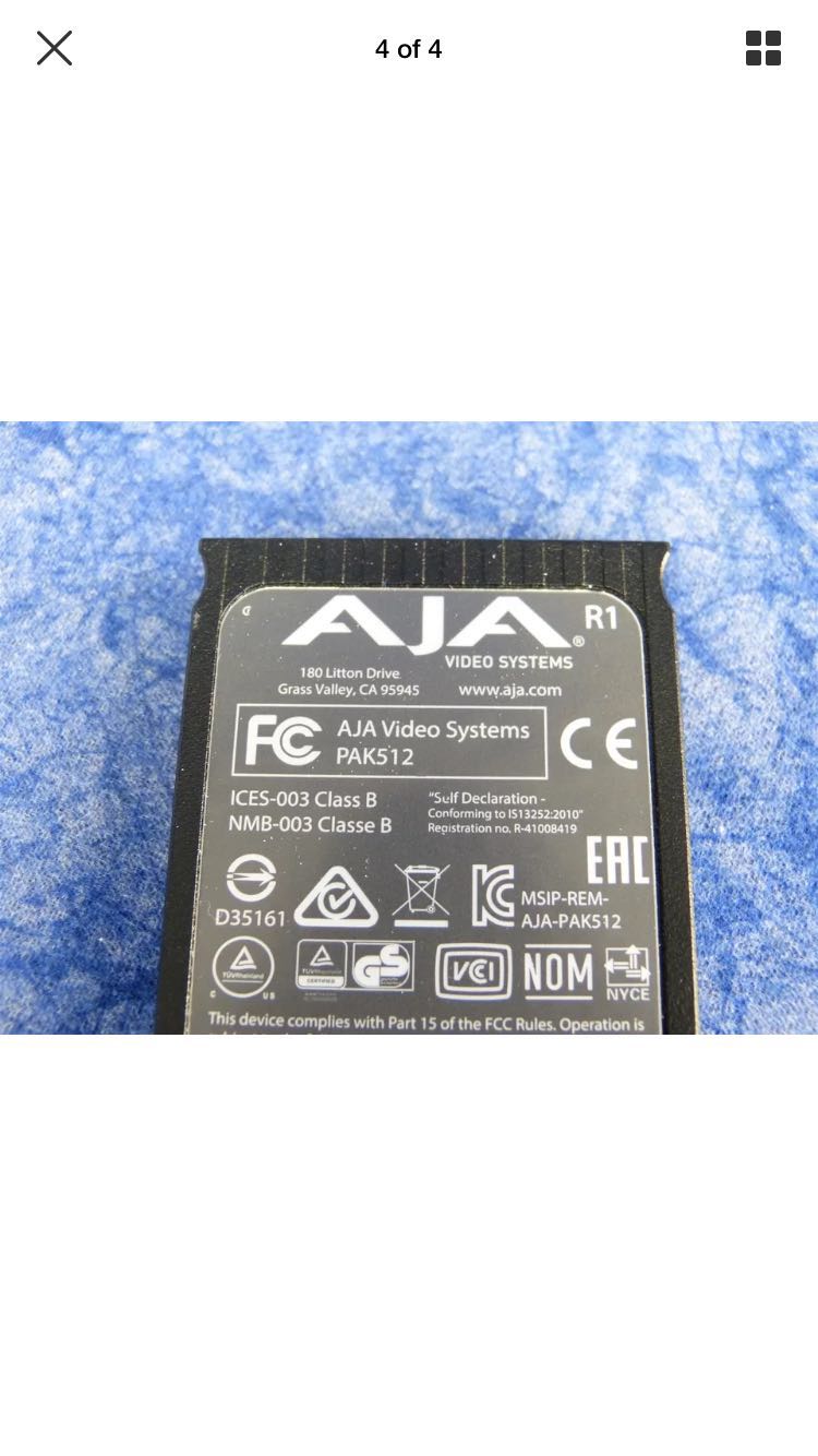 供应 AJA 512G 硬盘