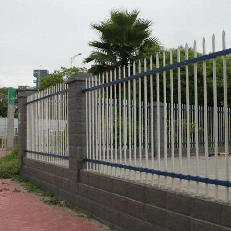 生产批发锌钢园林草坪护栏 锌钢**花园护栏