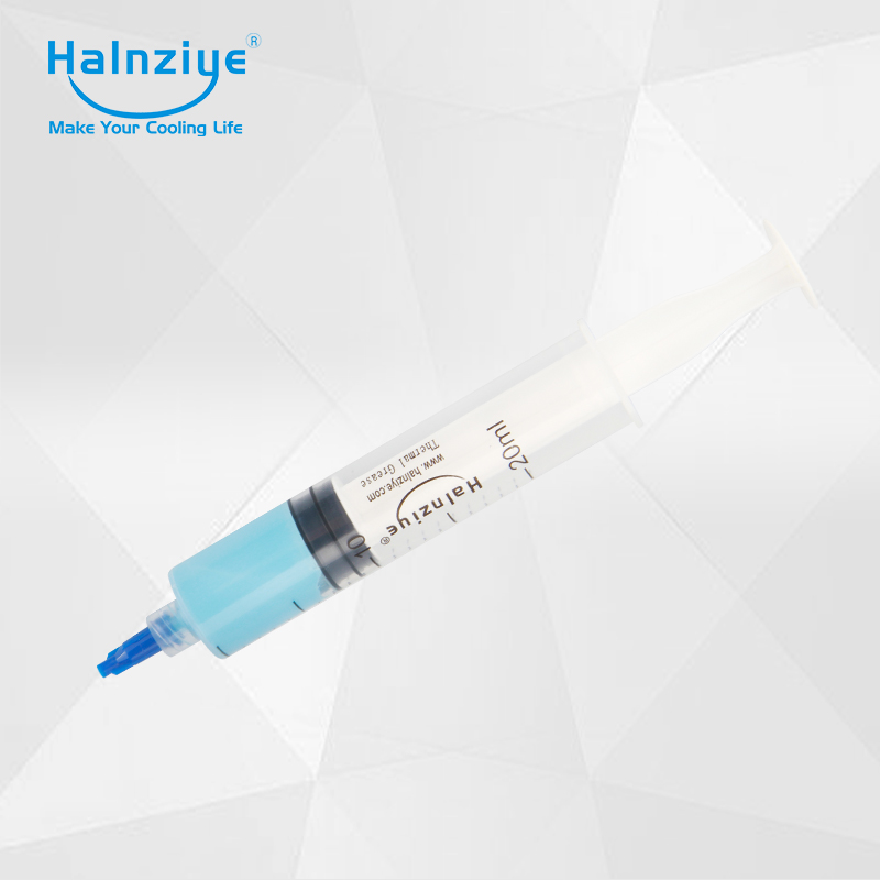 HY530BL-TU15g蓝膏LED导热硅脂导热膏针管装