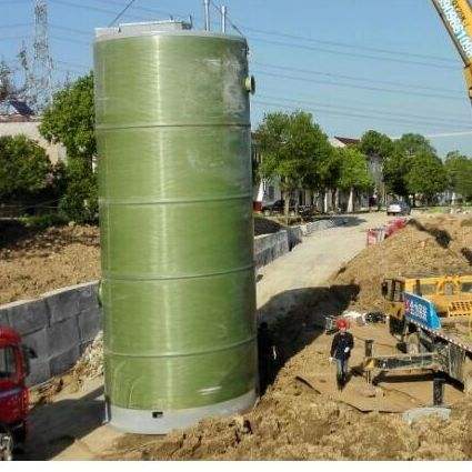 关于一体化污水泵站在雨水泵站中的作用