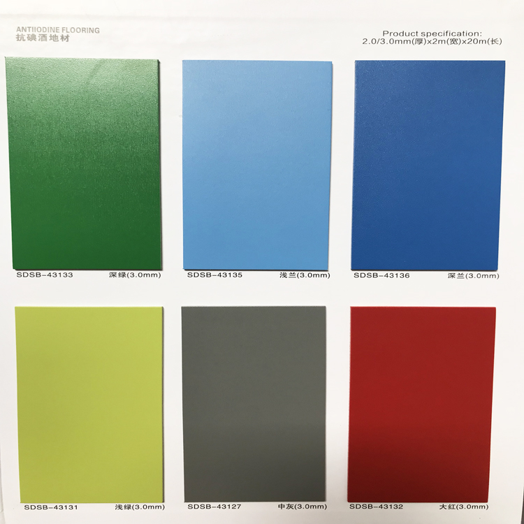 广东广西地区耐磨防滑PVC胶地板商家包施工价格 2mm美观办公室用PVC胶地板