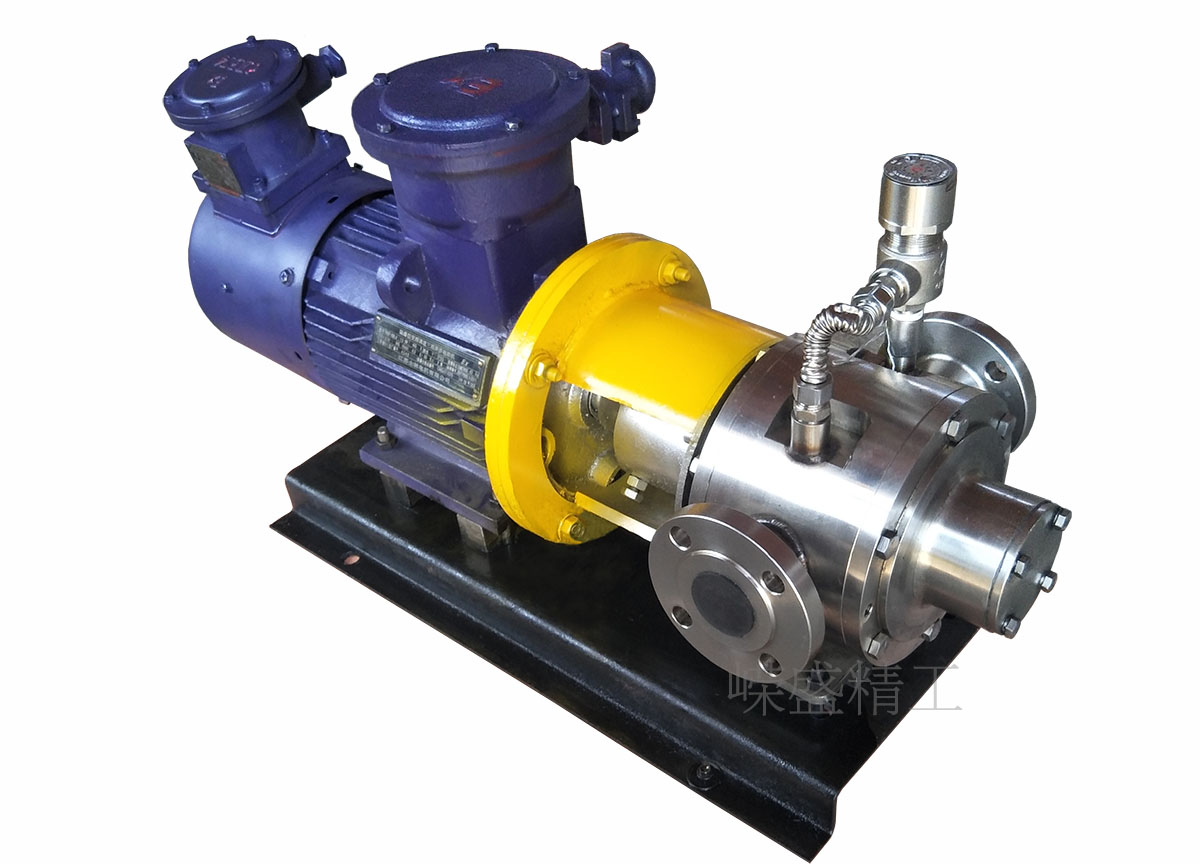不锈钢滑片泵专业输送 石油 石化 磁力驱动滑片泵