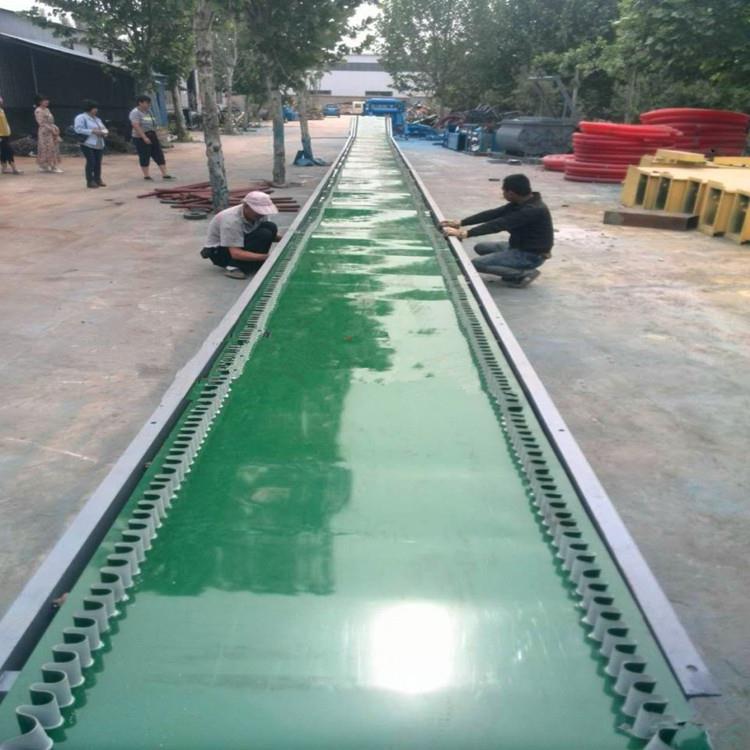 伸缩式皮带输送机厂家 上海环保升降皮带输送机 沙石料输送线