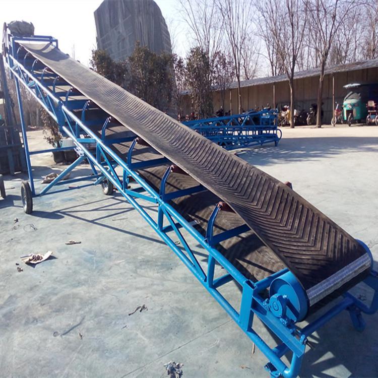 沙石料輸送線 徐州槽型帯式輸送機廠 固定式皮帶機廠家