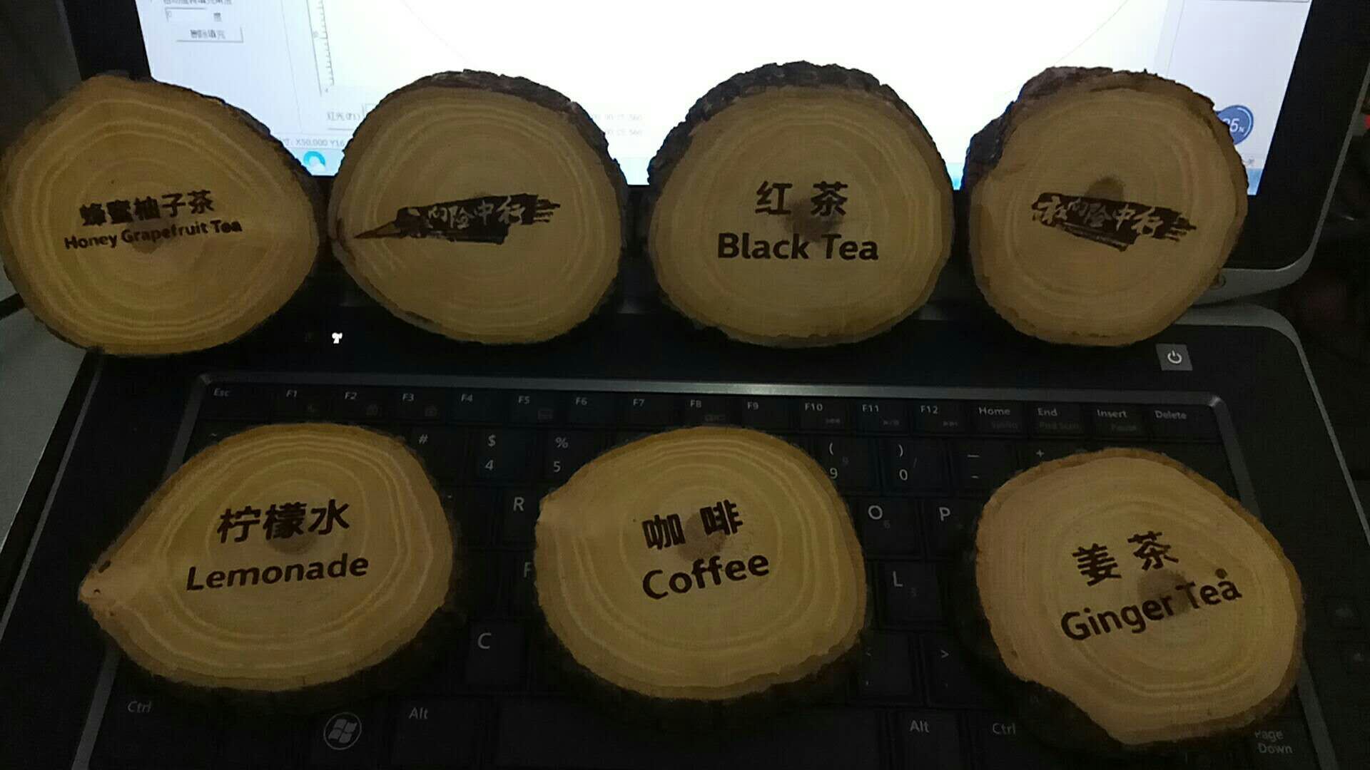 北京竹木盒包装刻字、加密狗刻字、北京激光打标刻字加工