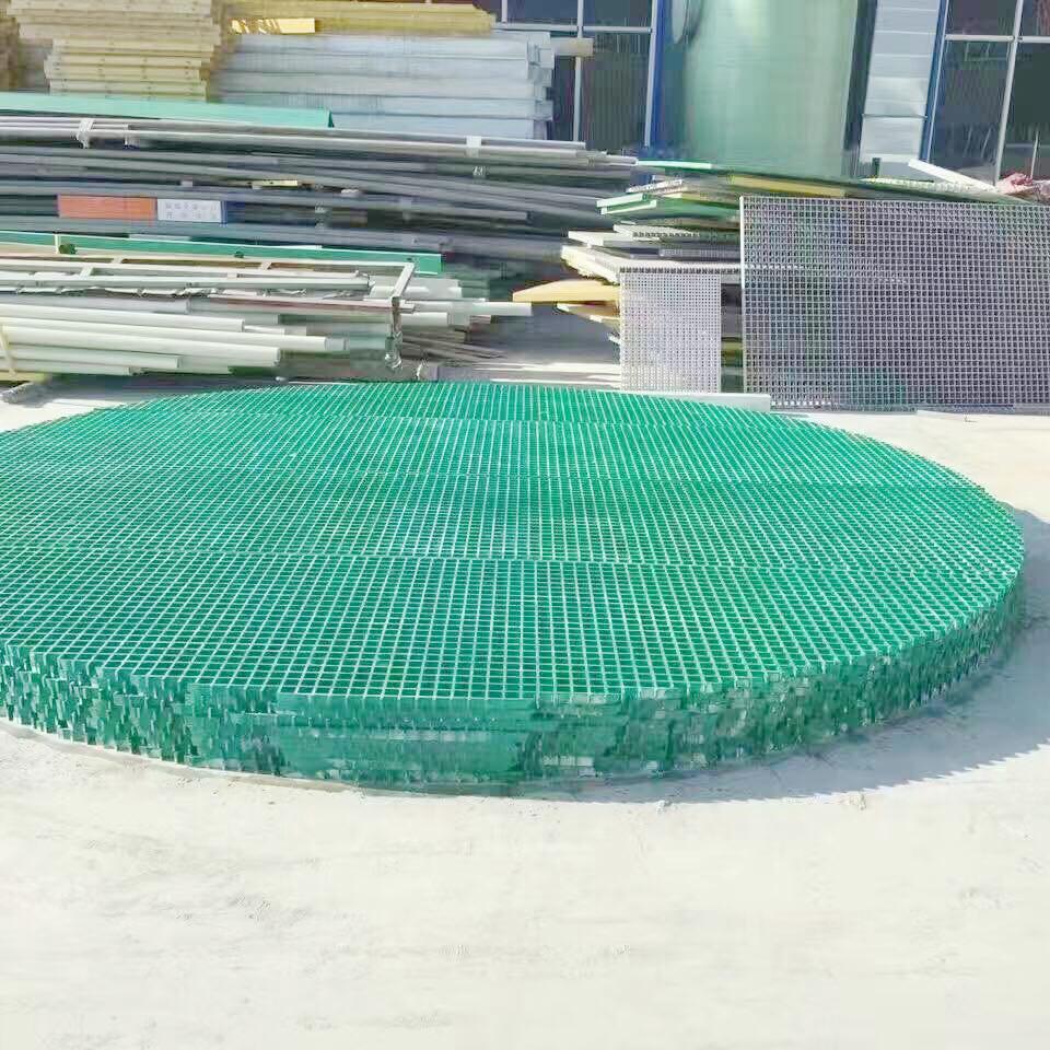 人工清理格栅 玻璃钢污水处理池单层格栅施工方法