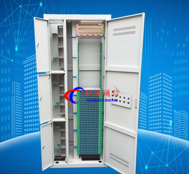机房安装720芯三网合一光纤配线架安装步骤介绍