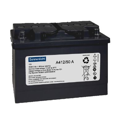 德国阳光蓄电池A412/50AH容量