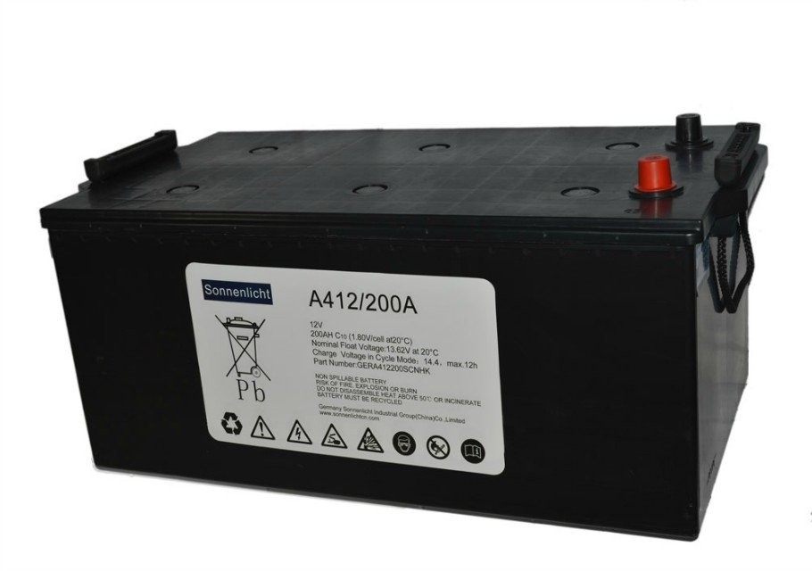 德国阳光蓄电池A412/200F10AH直销 报价 技术