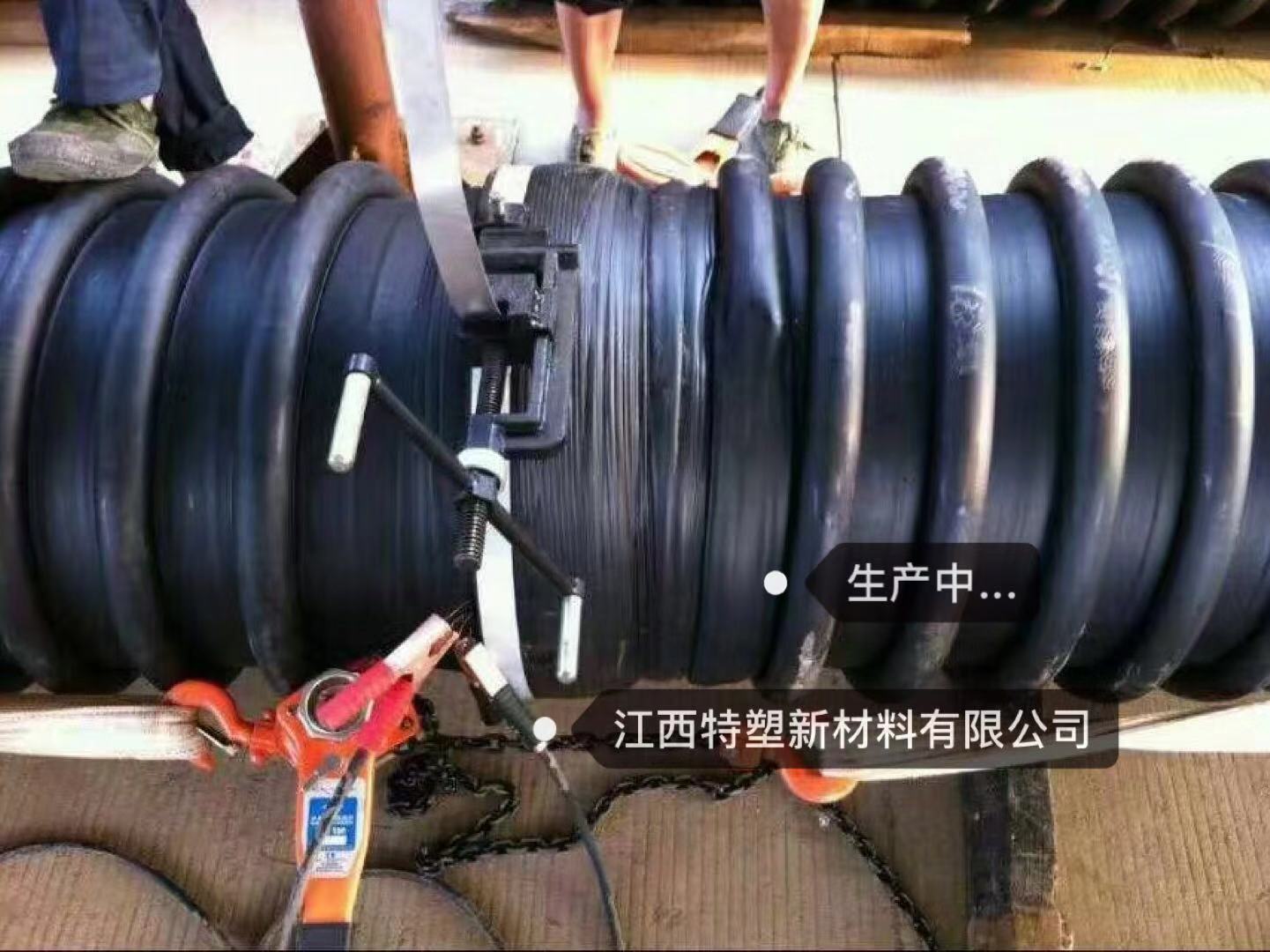 湖北武汉厂家直销低价HDPE内肋缠绕波纹管螺旋波纹管
