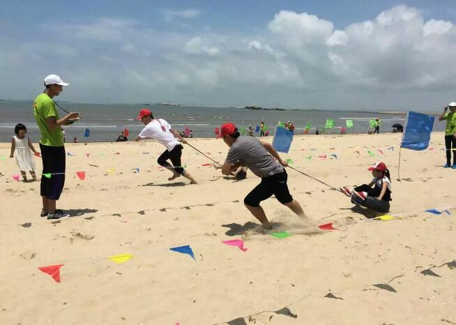 辽宁沙滩团建 沙滩趣味团建 海边拓展训练 沈阳天创团建方案