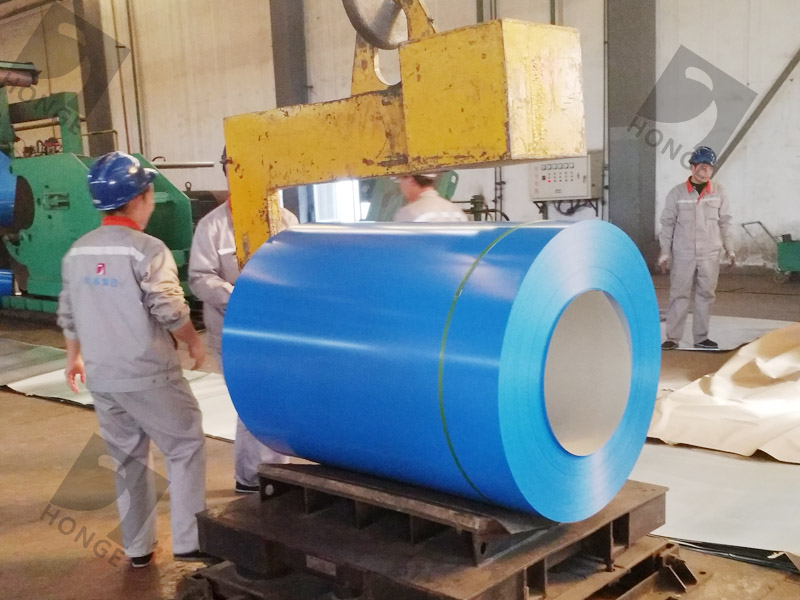 鋼構工程HDP高耐候彩涂鋼板制造商