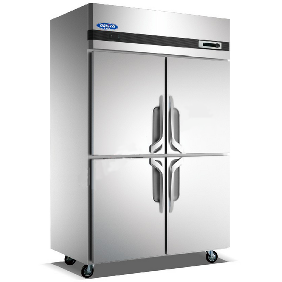 格林斯达四门单温冷冻柜Z1.0L4 星星标准B款 商用四门冰箱 四门不锈钢冷柜