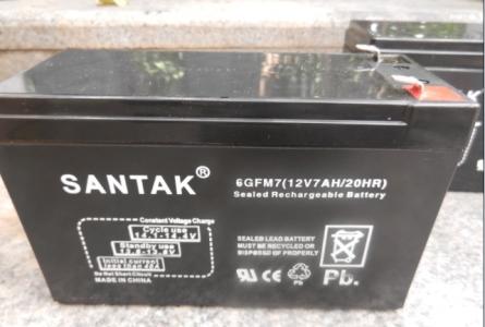 山特SANTAK蓄电池12v7ah应急照明