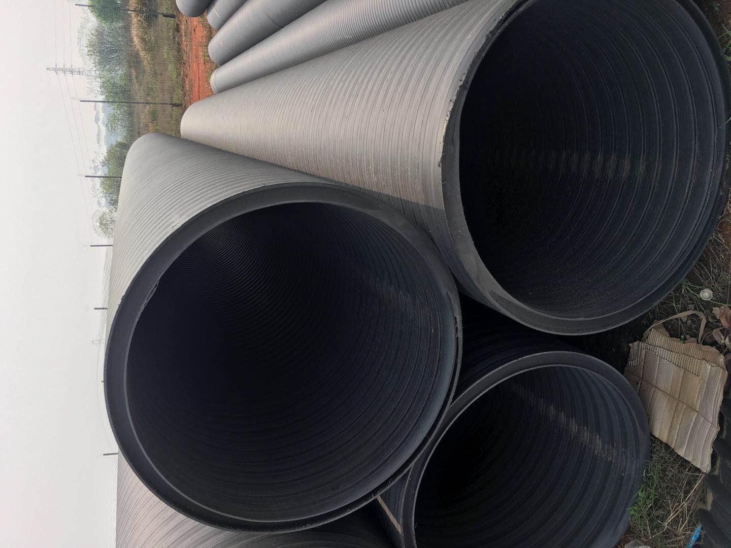 聚乙烯缠绕结构壁管厂家 根据客户要求定制