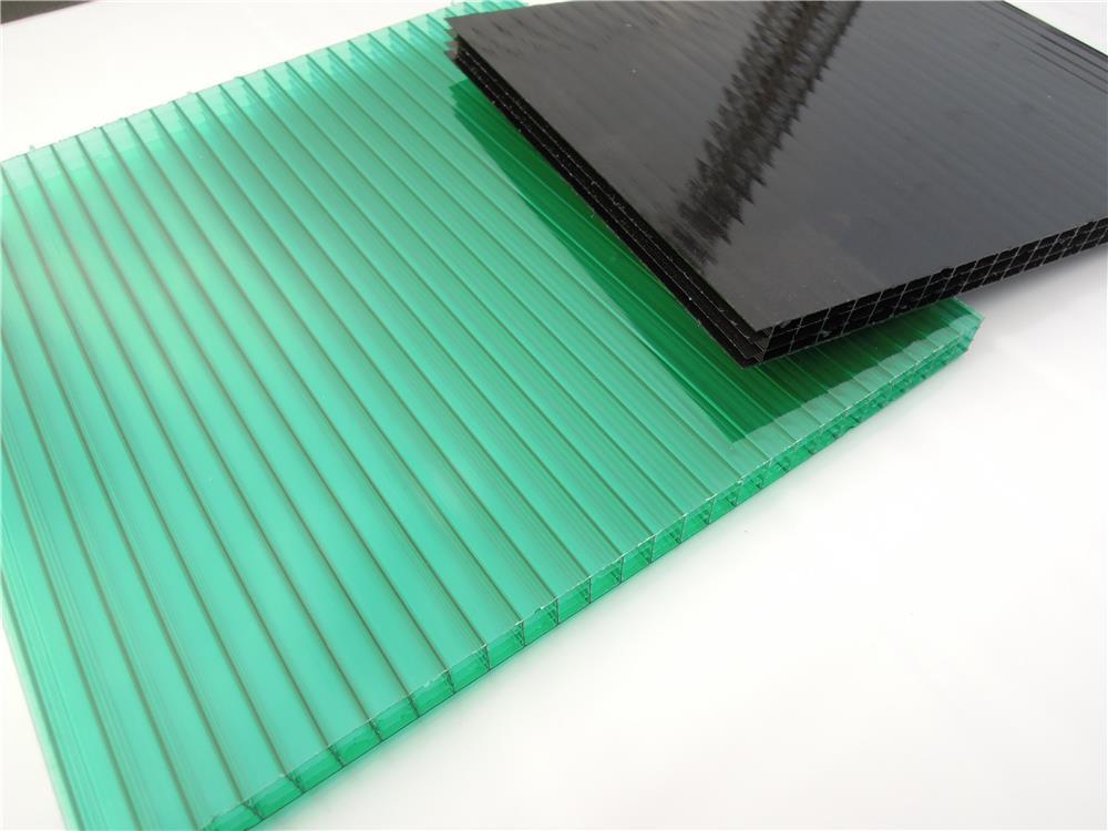 茶色四层阳光板生产厂家 专业生产各种规格