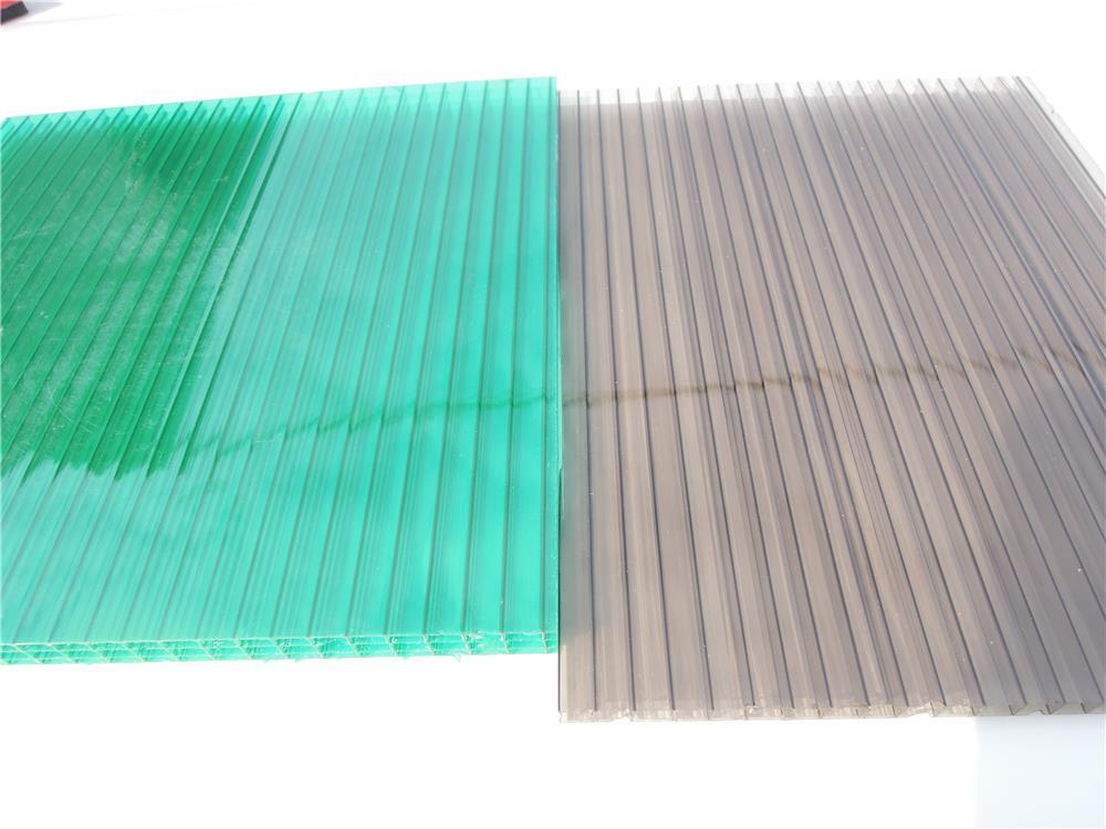 X字型阳光板价格 专业生产各种规格聚碳酸酯板材