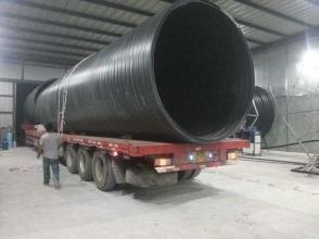新疆销售HDPE双平壁钢塑复合排水管生产