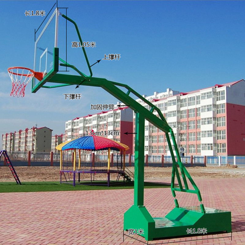 篮球架生产厂家-河北体育器材-