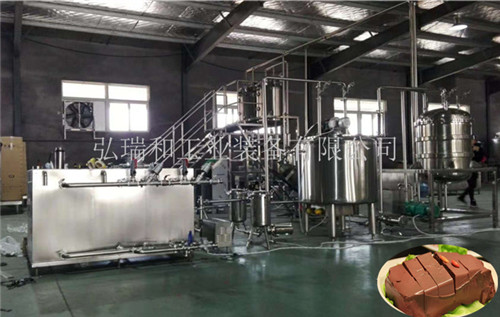 鸭血豆腐生产设备|散装猪红生产线生产厂家