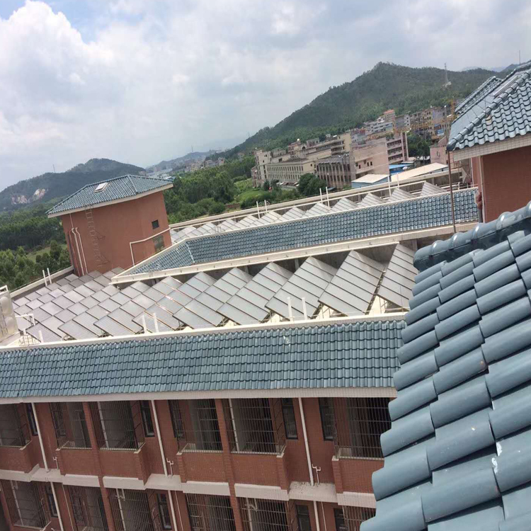 广州学生宿舍热水工程 空气能热水系统节能解决方案