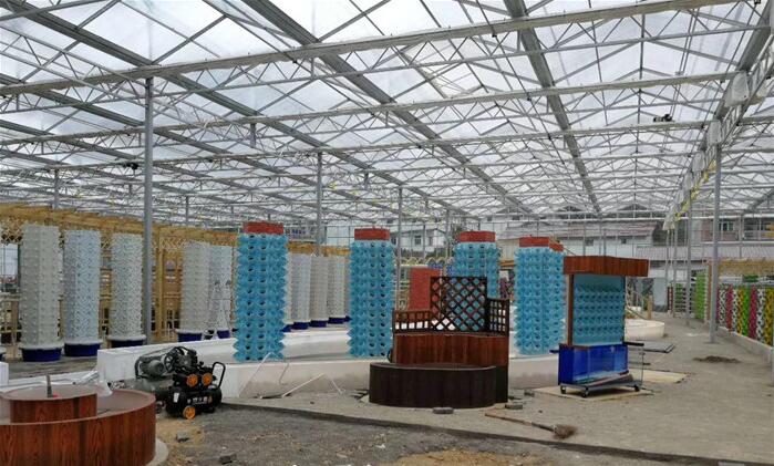 反季节水果种植玻璃温室工程建设厂家外贸出口意大利大棚材料