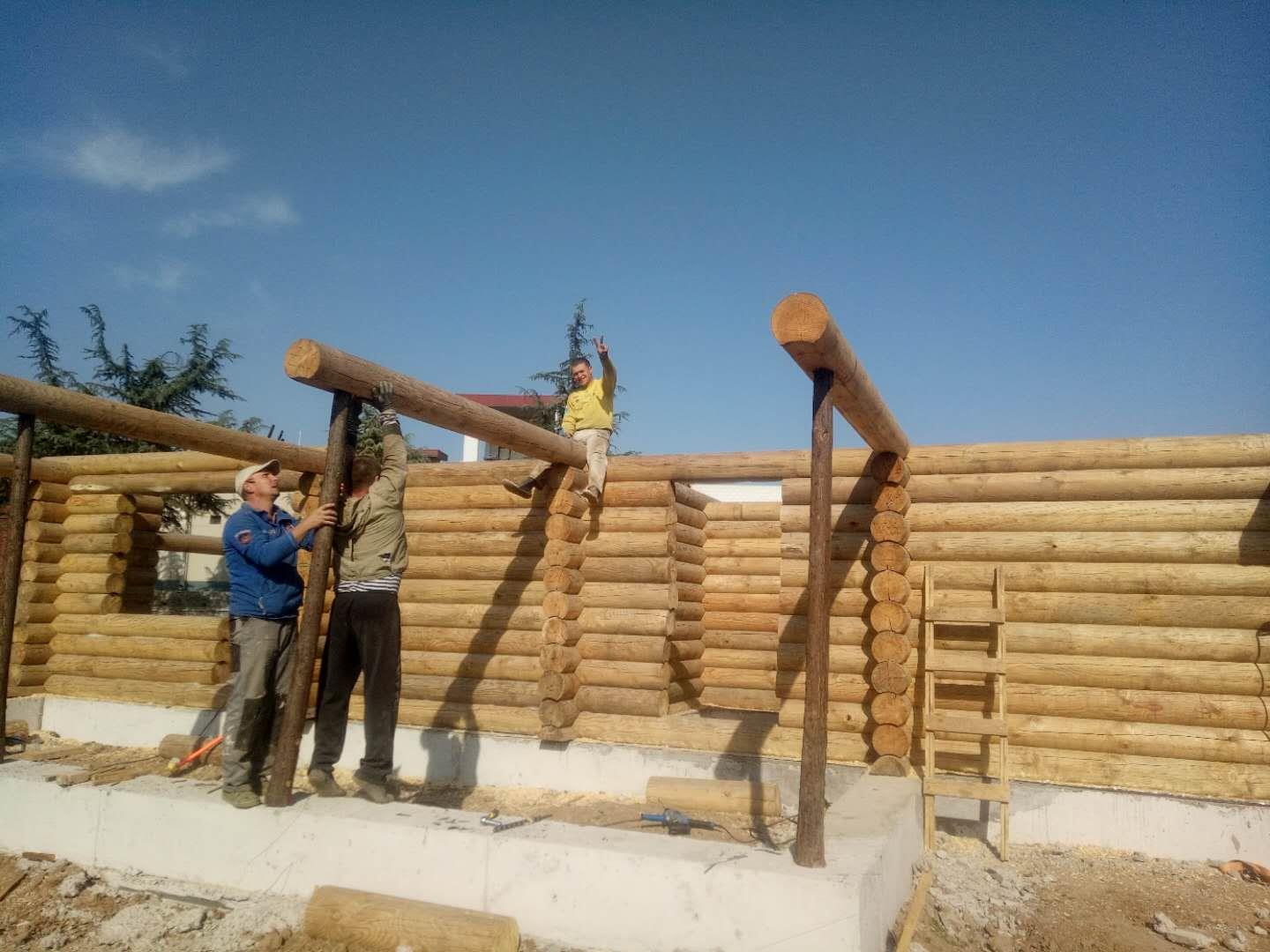 喀什塑木防腐木廊架定做 万林景观工程