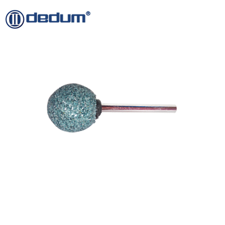 中国台湾DEDUM碳化硅砂轮磨头打磨头金属磨具抛光球形磨头GC柄3/6mm