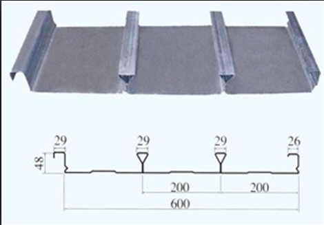 YX18-78-858 波浪板 供应彩钢波浪板YX18-78-858 横铺墙面板 彩钢板