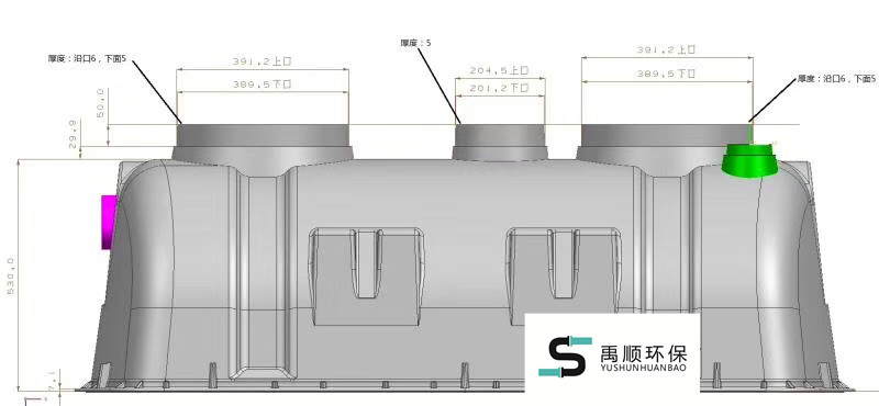 大同1.5立方塑料化糞池報(bào)價(jià)