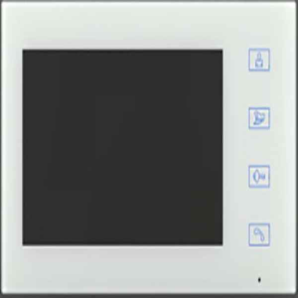 广东高清4.3寸液晶屏数字可视对讲室内机报价