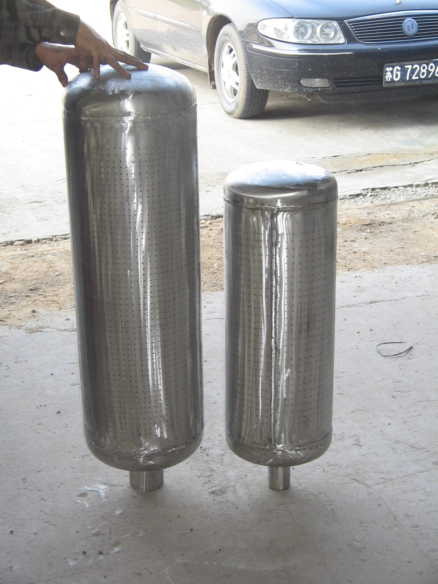 锅炉消声器HQ产品特点及排汽式和锅炉式二种类别