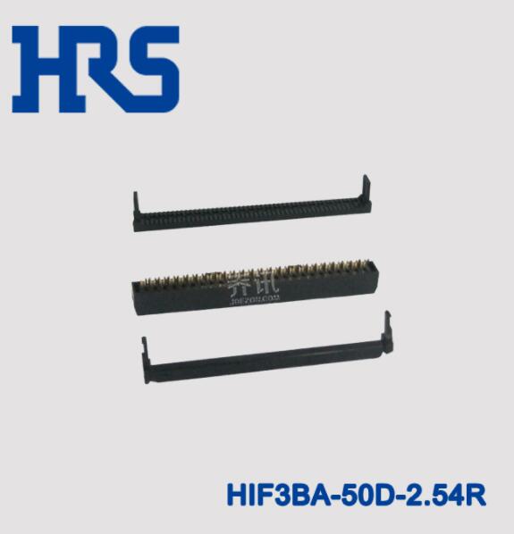HIF3BA-50D-2.54R矩形广濑hirose刺破式胶壳正品现货供应
