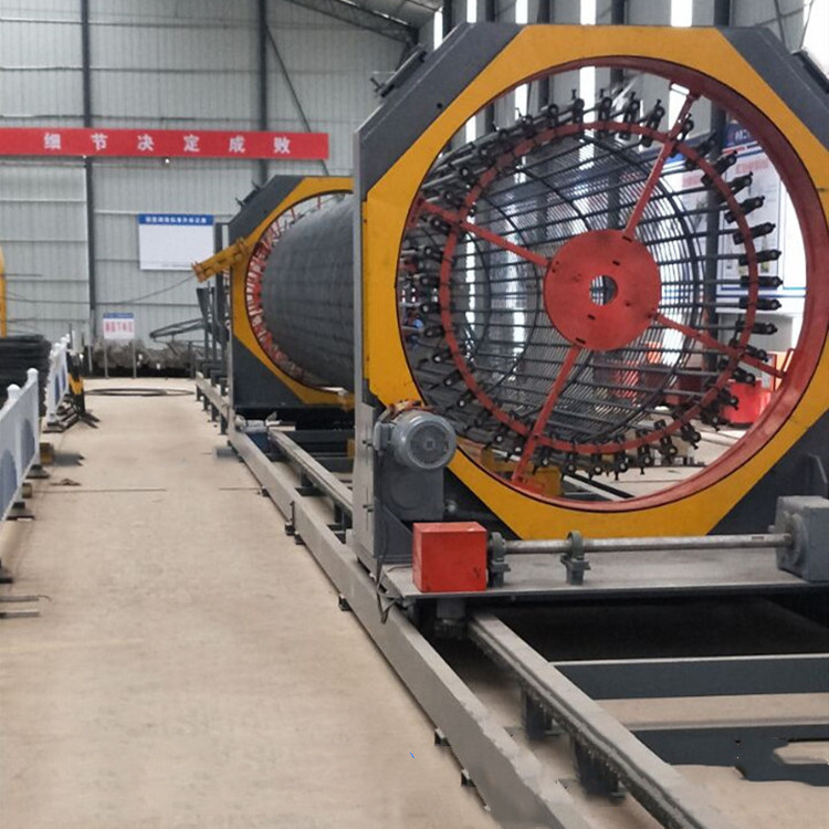 南京 钢筋笼滚焊机做笼子速度真的好快300秒一个 铁汉机械