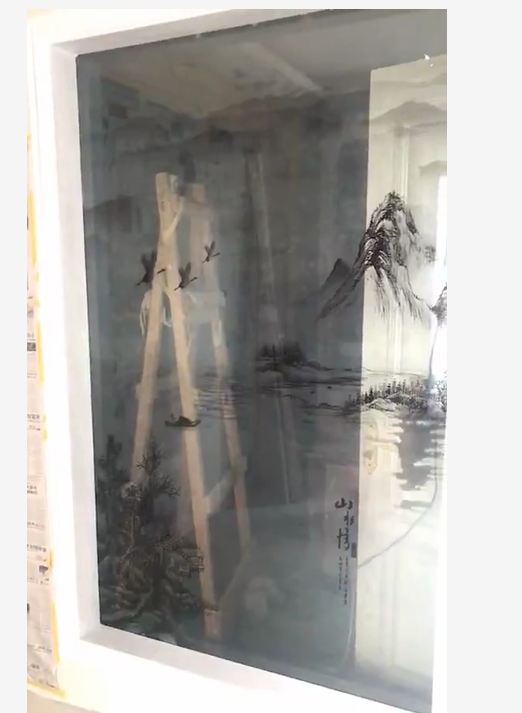 广州欧艺材OY科学实验室雾化玻璃隔断与窗