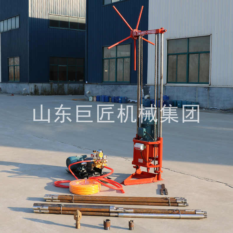 巨匠供应50米小型地质工程钻机QZ-3标贯触探设备