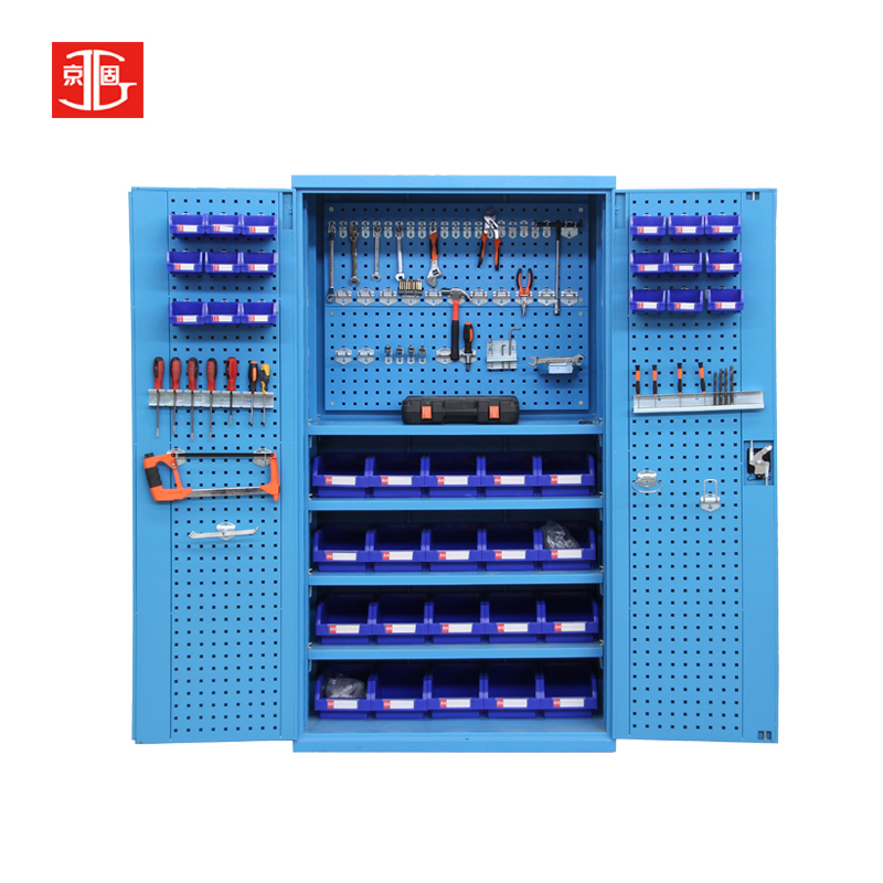 HYTC-022北京工具柜车间工业级重型双开门工具柜汽修多功能储物柜